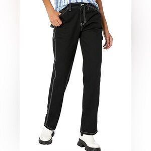 Dickies Women's Black Straight Leg Jeans